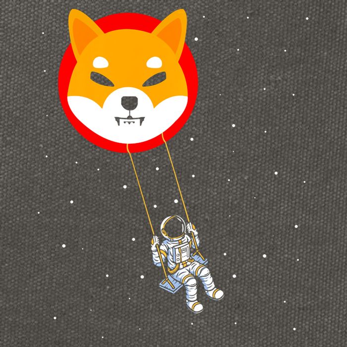 Shiba Inu Swing Army Cryptocurrency Token Doge Cotton Canvas Backpack
