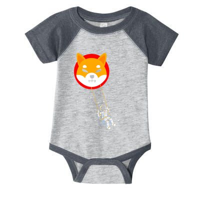 Shiba Inu Swing Army Cryptocurrency Token Doge Infant Baby Jersey Bodysuit