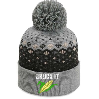 Shuck It The Baniff Cuffed Pom Beanie