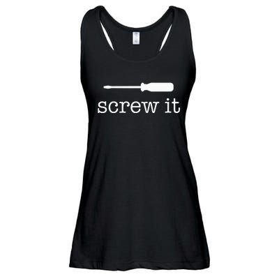 Screw It Ladies Essential Flowy Tank