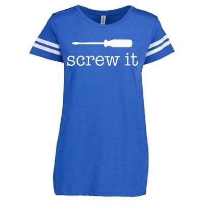 Screw It Enza Ladies Jersey Football T-Shirt