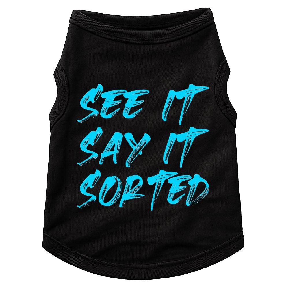 See It Say It Sorted Doggie Tank