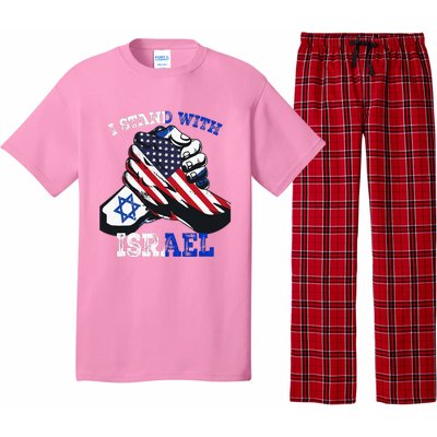 Support I Stand With Israel Jewish Heritage Pajama Set