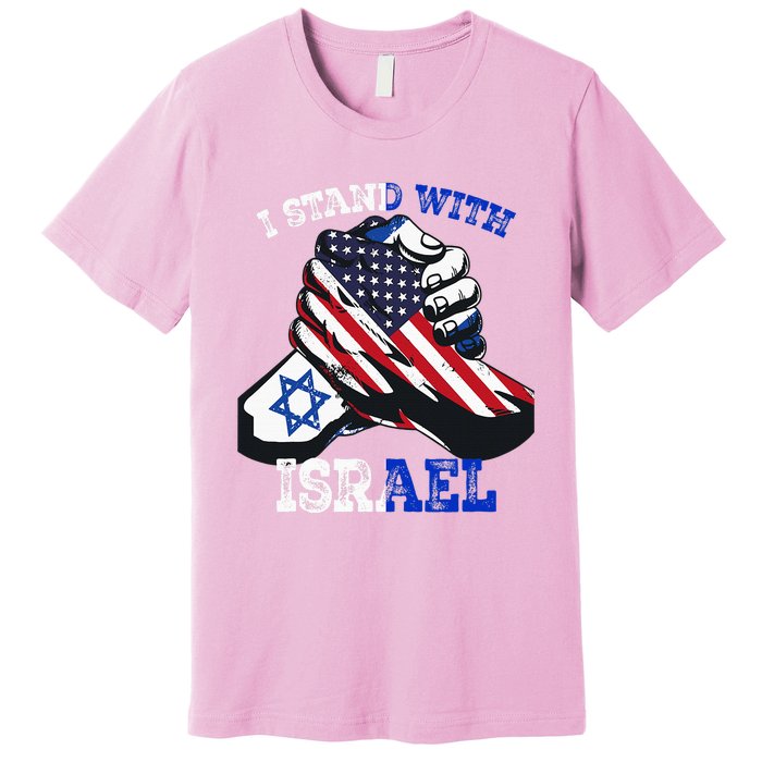 Support I Stand With Israel Jewish Heritage Premium T-Shirt