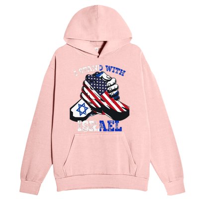 Support I Stand With Israel Jewish Heritage Urban Pullover Hoodie