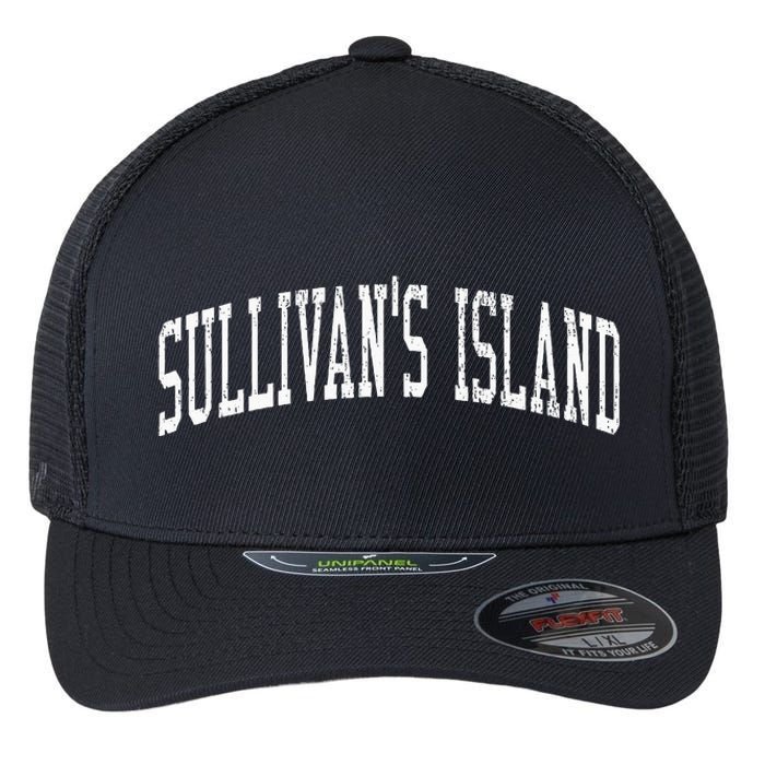 SullivanS Island Sc Vintage Athletic Sports Js02 Flexfit Unipanel Trucker Cap