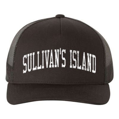 SullivanS Island Sc Vintage Athletic Sports Js02 Yupoong Adult 5-Panel Trucker Hat