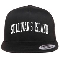 SullivanS Island Sc Vintage Athletic Sports Js02 Flat Bill Trucker Hat