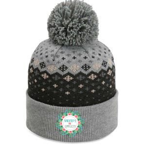 Sincerity Is Simplicity Funny And Motivational Messages Gift The Baniff Cuffed Pom Beanie