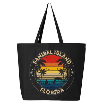 Sanibel Island Souvenir Florida Reminder 25L Jumbo Tote