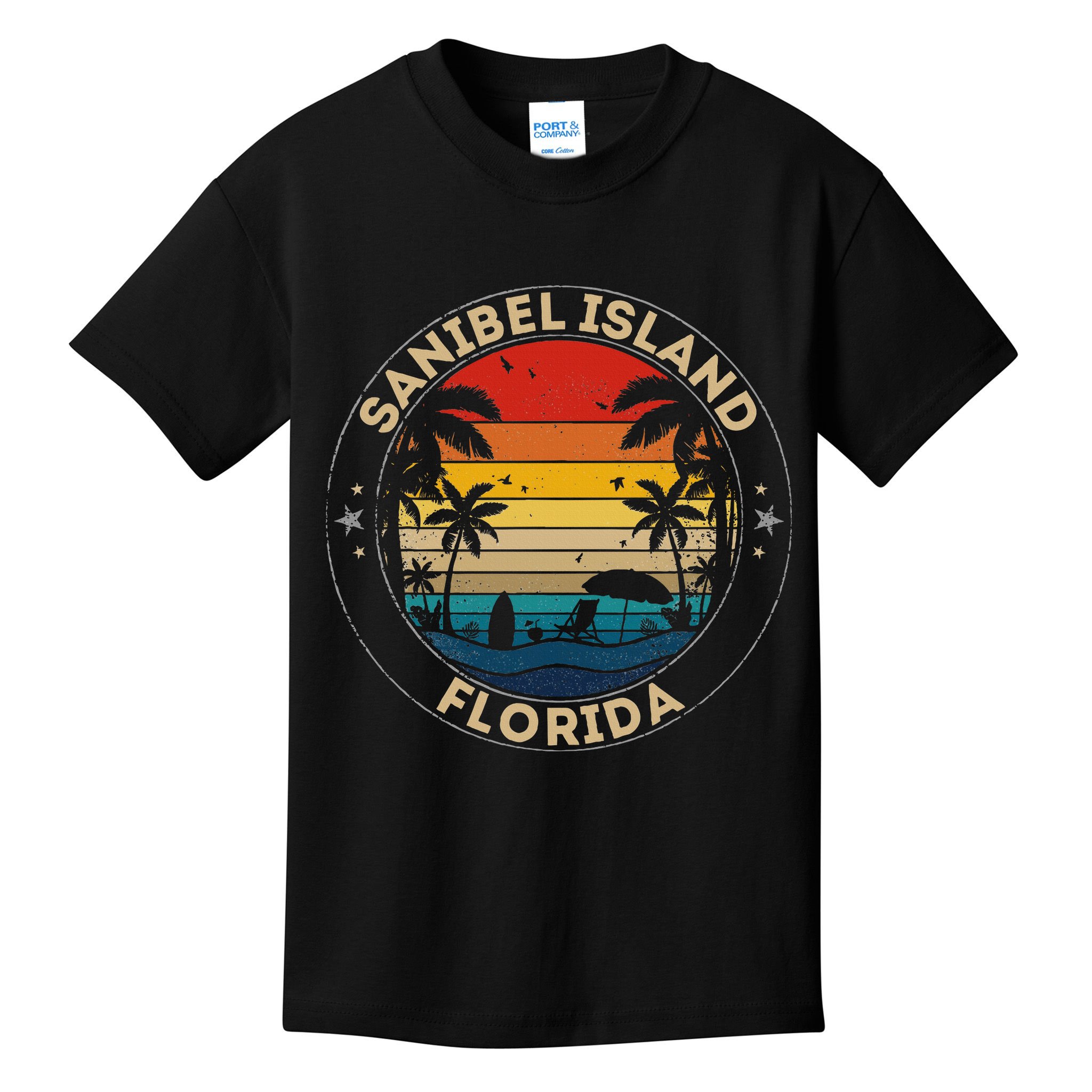Sanibel Island Souvenir Florida Reminder Kids T-Shirt