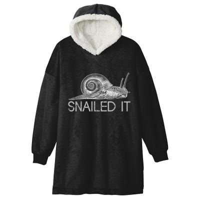 Snailed It Snail Hooded Wearable Blanket