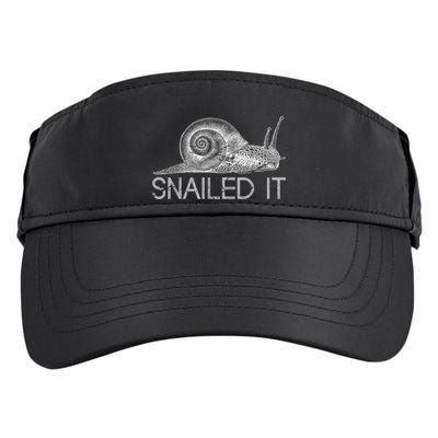 Snailed It Snail Adult Drive Performance Visor