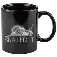 Snailed It Snail 11oz C Handle Ceramic Mug
