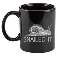 Snailed It Snail 11oz C Handle Ceramic Mug