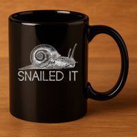 Snailed It Snail 11oz C Handle Ceramic Mug