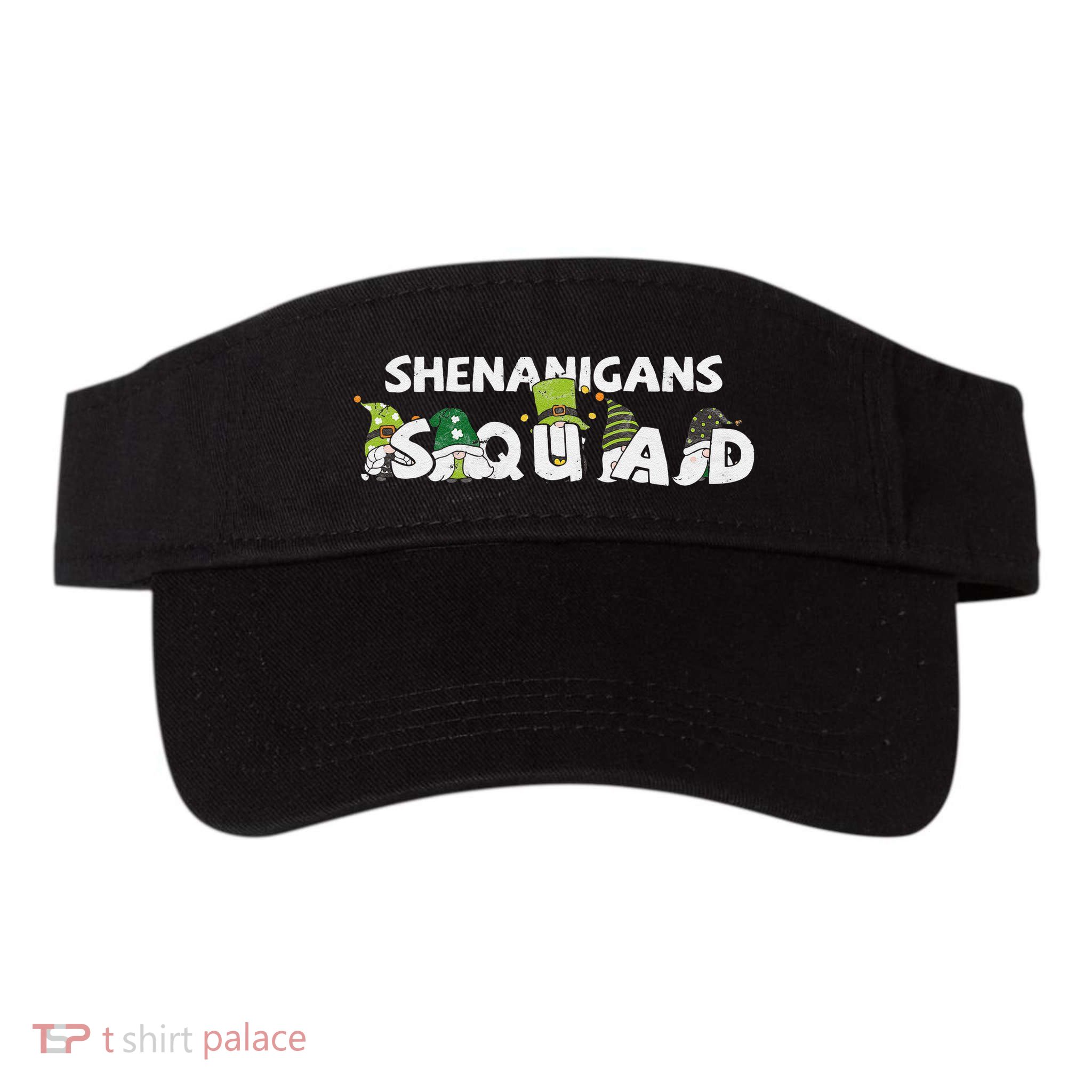 saint irish Shenanigans Squad St Patricks Day Gnomes  Visor