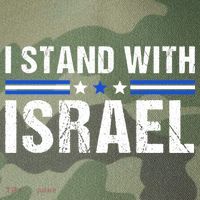 Support I Stand With Israel Legacy Tie Dye Trucker Hat