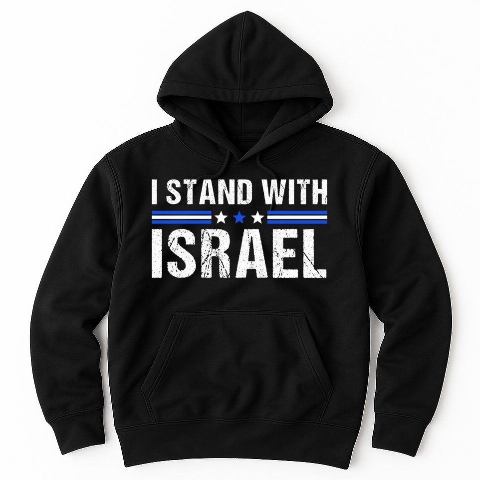 Support I Stand With Israel Hoodie