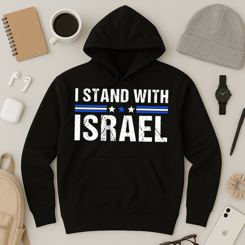 Support I Stand With Israel Hoodie