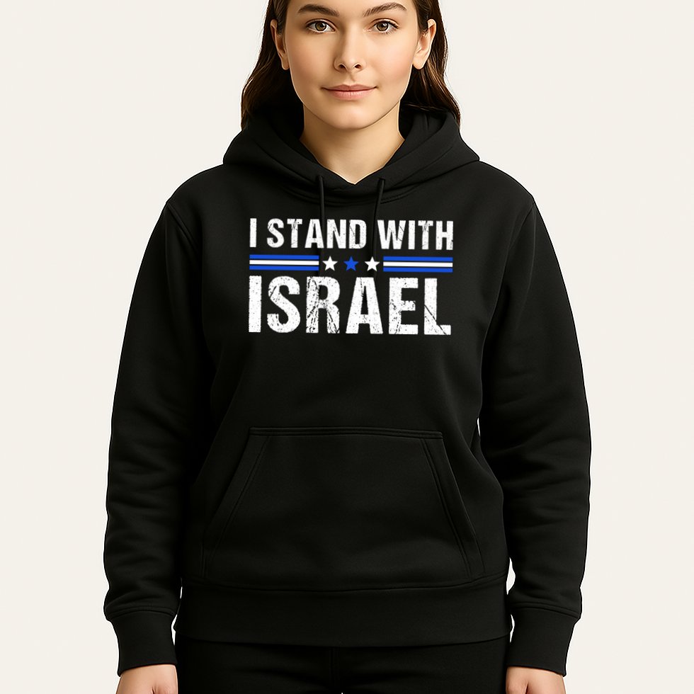 Support I Stand With Israel Hoodie