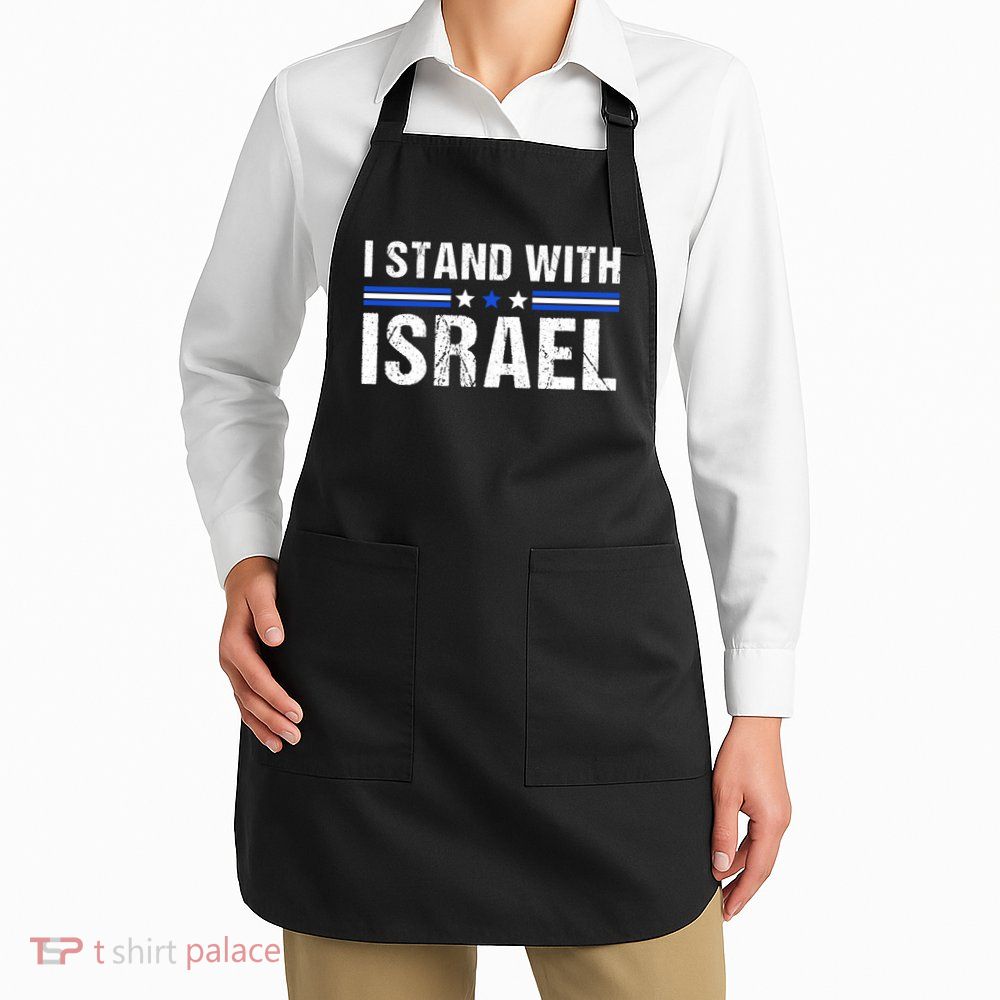 Support I Stand With Israel Apron