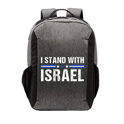 Support I Stand With Israel Vector Backpack