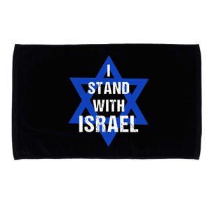 Support I Stand With Israel Microfiber Hand Towel