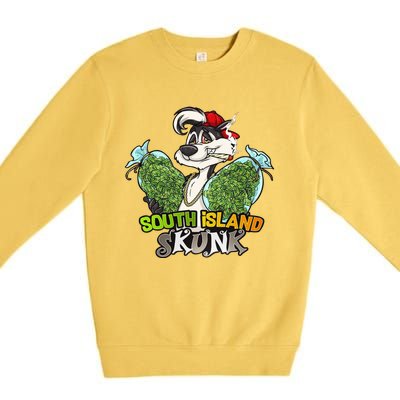 South Island Skunk Premium Crewneck Sweatshirt