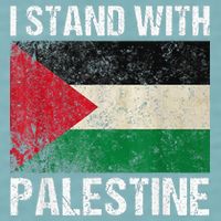 Support I stand with Palestine Free Palestine Flag Arabic Sueded Cloud Jersey T-Shirt