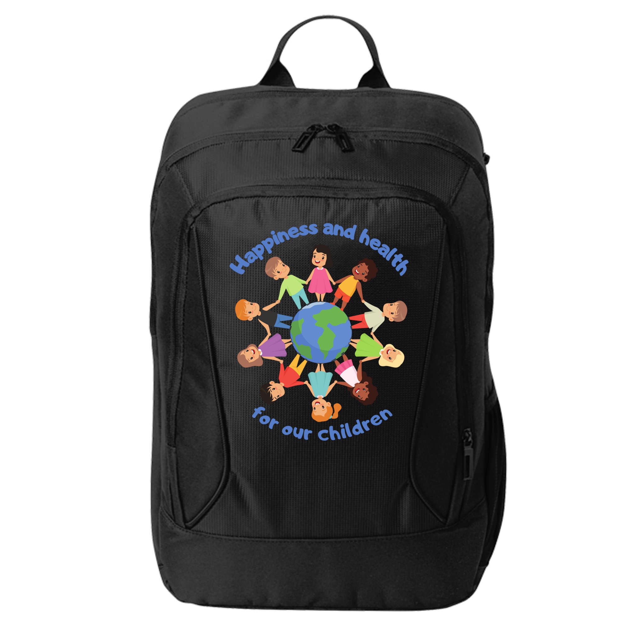 Support International S Day Planet Earth Climate Cute Gift City Backpack