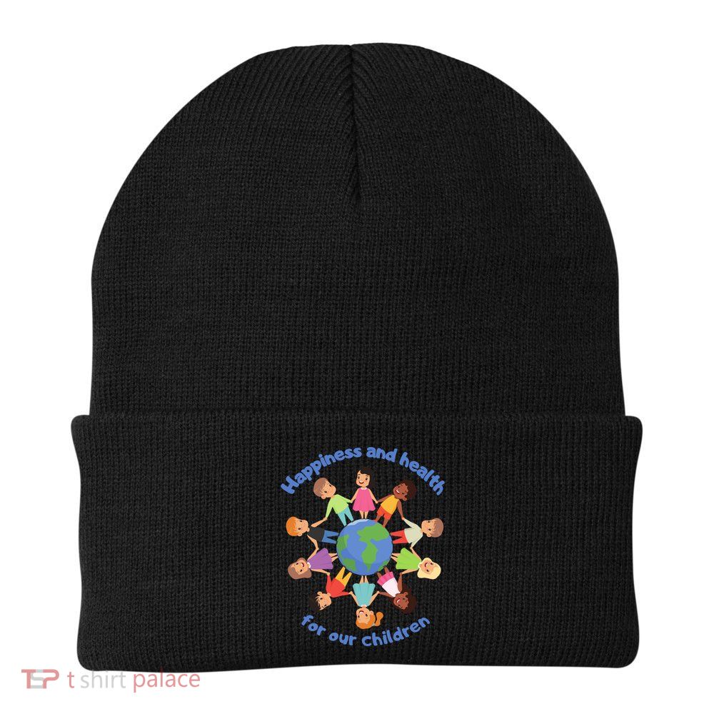 Support International S Day Planet Earth Climate Cute Gift Beanie