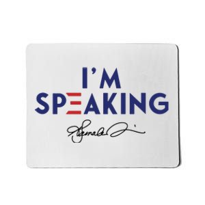 Signature IM Speaking Kamala Harris Mousepad