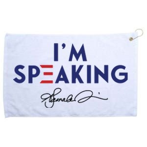 Signature IM Speaking Kamala Harris Grommeted Golf Towel