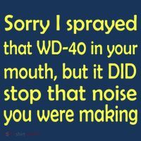 Sorry I Sprayed That WD 40 In Your Mouth Cool Comfort Performance Bucket Hat