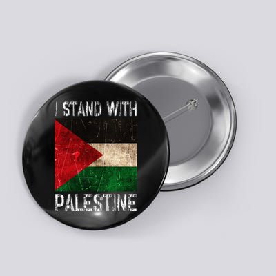 Support I Stand With Palestine Free Palestine Flag Arabic Button