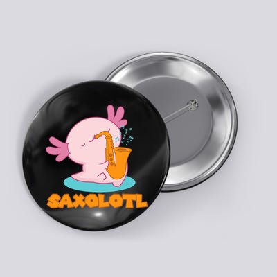 Saxolotl I Sax Bari Saxophone Pin.k Axolotl Gift Button