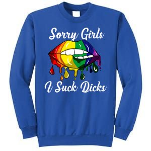 Sorry I Suck Dicks Like In Gay Bananas Lgbt Csd Gift Sweatshirt