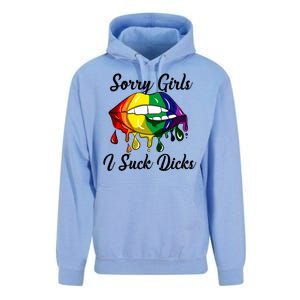 Sorry I Suck Dicks Like In Gay Bananas Lgbt Csd Gift Unisex Surf Hoodie