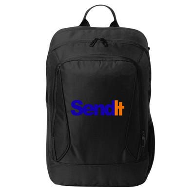 Sent It Spoof Parody Logo City Backpack