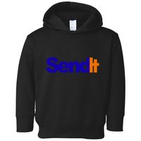 Sent It Spoof Parody Logo Toddler Hoodie