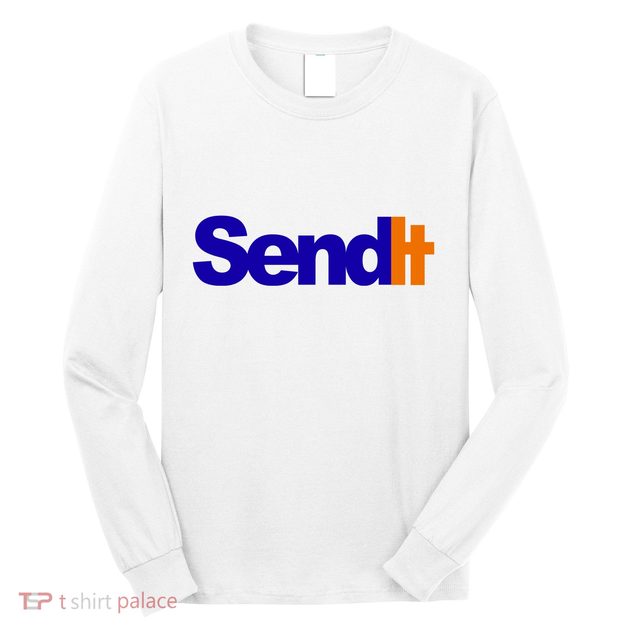 Sent It Spoof Parody Logo Long Sleeve Shirt