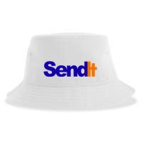 Sent It Spoof Parody Logo Sustainable Bucket Hat