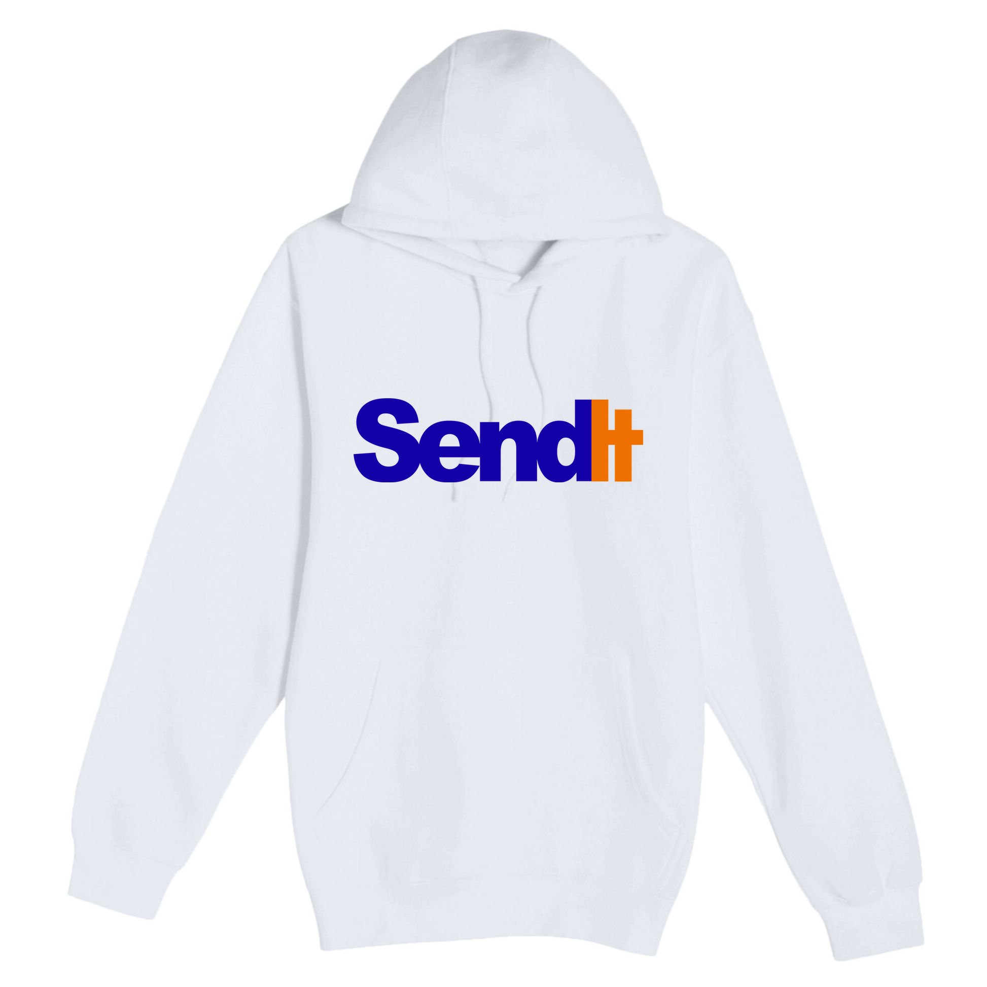 Sent It Spoof Parody Logo Premium Pullover Hoodie