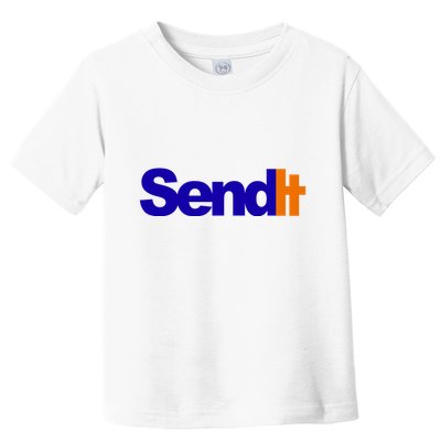 Sent It Spoof Parody Logo Toddler T-Shirt