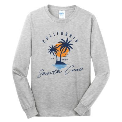 Summer In Santa Cruz California Tall Long Sleeve T-Shirt