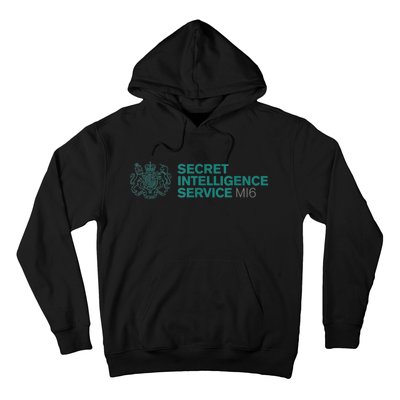 Secret Intelligence Service SIS MI6 UK Spy Agency Hoodie