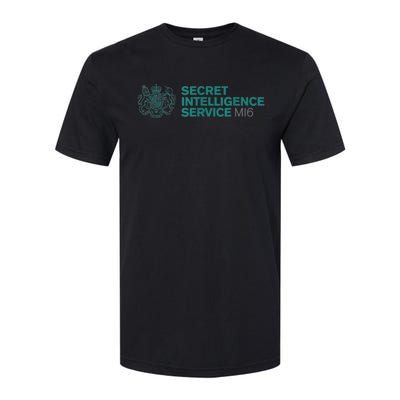 Secret Intelligence Service SIS MI6 UK Spy Agency Softstyle CVC T-Shirt