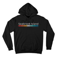 Seabrook Island SC South Carolina Retro Design Hoodie