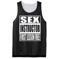 Sex Instructor Mesh Reversible Basketball Jersey Tank